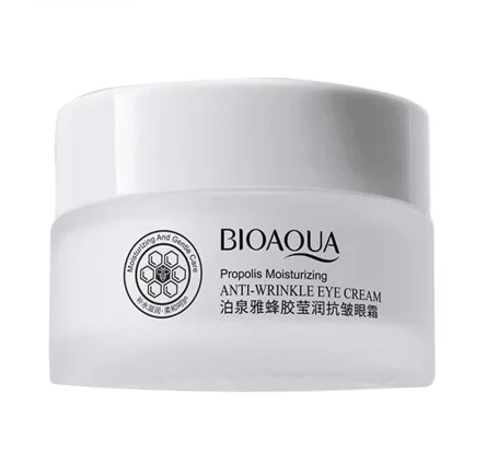 Крем від зморшок для шкіри навколо очей Bioaqua з прополісом 20 г (705069)