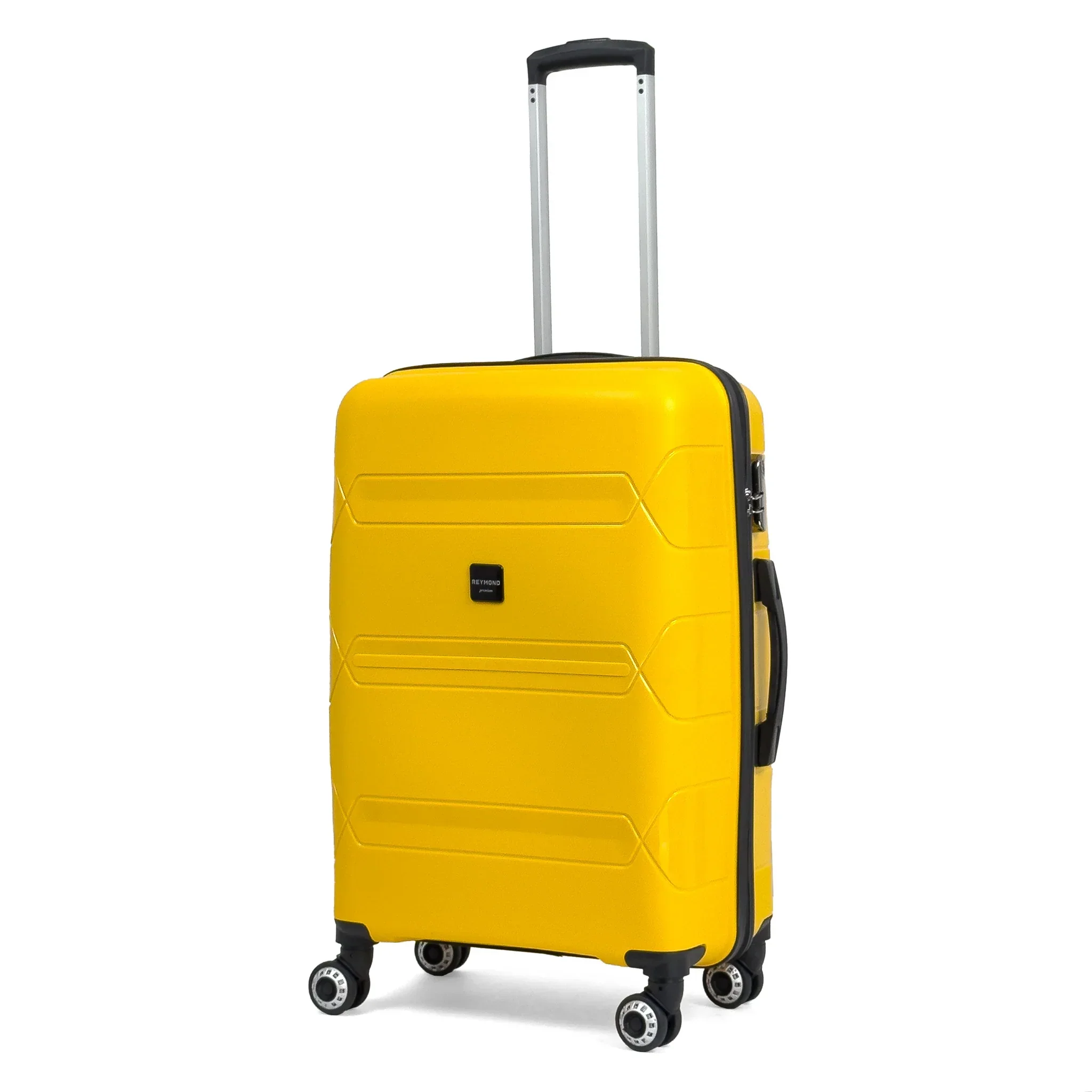 Чемодан Reymond PP009-М полипропилен с расширением на 4-х двойных колесах М 70/10 л - фото 1 Чемодан Reymond PP009-М полипропилен с расширением на 4-х двойных колесах М 70/10 л - фото 1