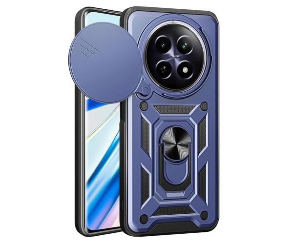 Чехол накладка Ricco Camera Sliding для Realme 12 5G / 12X Синий Чехол накладка Ricco Camera Sliding для Realme 12 5G / 12X Синий