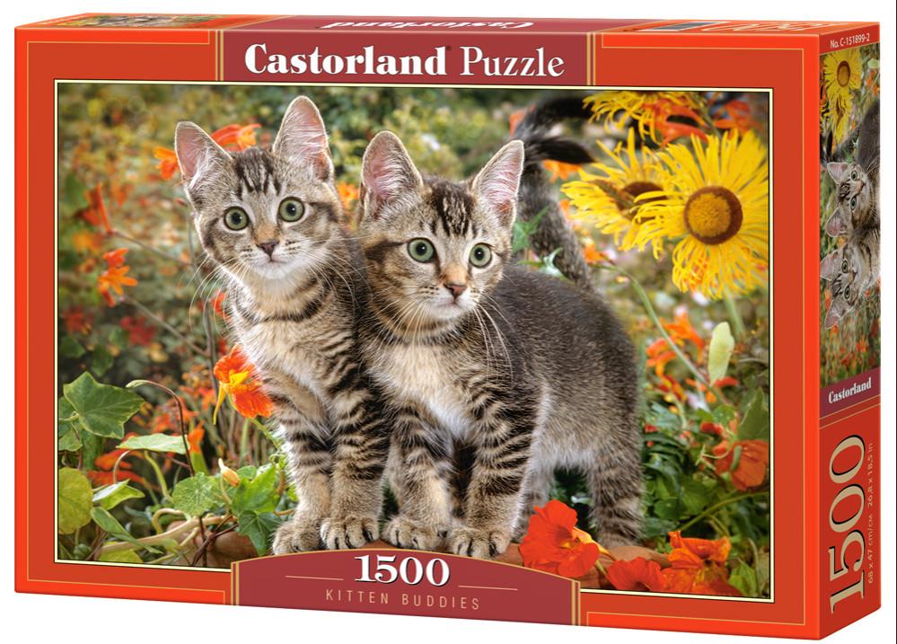 Пазл Castorland Друзья котенка 1500 дет.