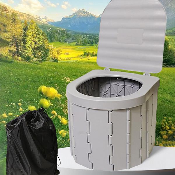 Биотуалет складная конструкция с набором биоразлагаемых пакетов C01118 (C01118) - фото 5