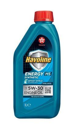 Моторное масло Texaco Havoline Energy MS A5/B5/C2 SN/CF 5W-30 1 л (801735NKE)