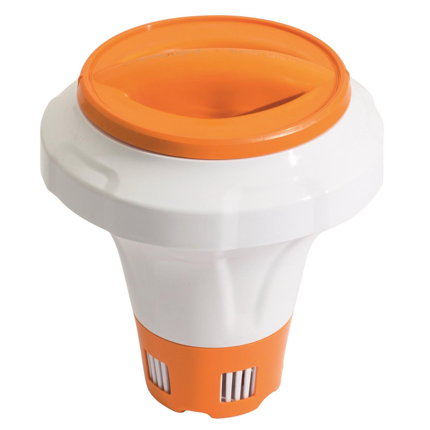 Поплавець-дозатор великий для басейну Bestway 58474 Помаранчевий (410949)