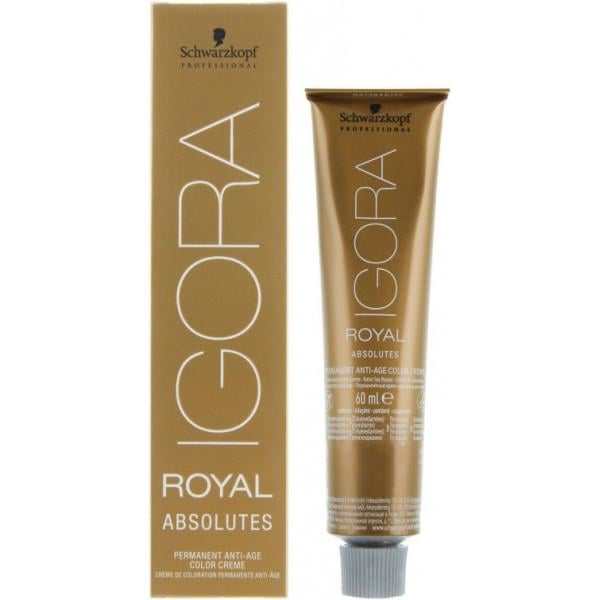 Фарба Schwarzkopf Professional Igora royal Absolutes 7-560 Середньо-русий золотисто-шоколадний 60 мл (4045787632484) - фото 1