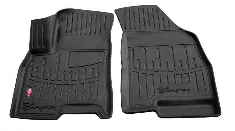 Коврики резиновые Stingray для Chery Tiggo 7 2016-2020/Tiggo 7 II Pro 2020- с бортом 2 шт. (5017022)