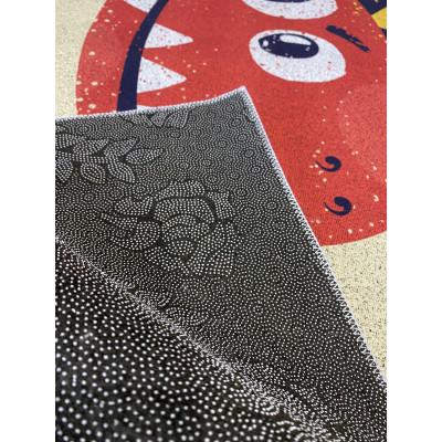 Килим безворсовий в дитячу Діно з кулькою 180х250 см (L0332.6) - фото 5 Килим безворсовий в дитячу Діно з кулькою 180х250 см (L0332.6) - фото 5