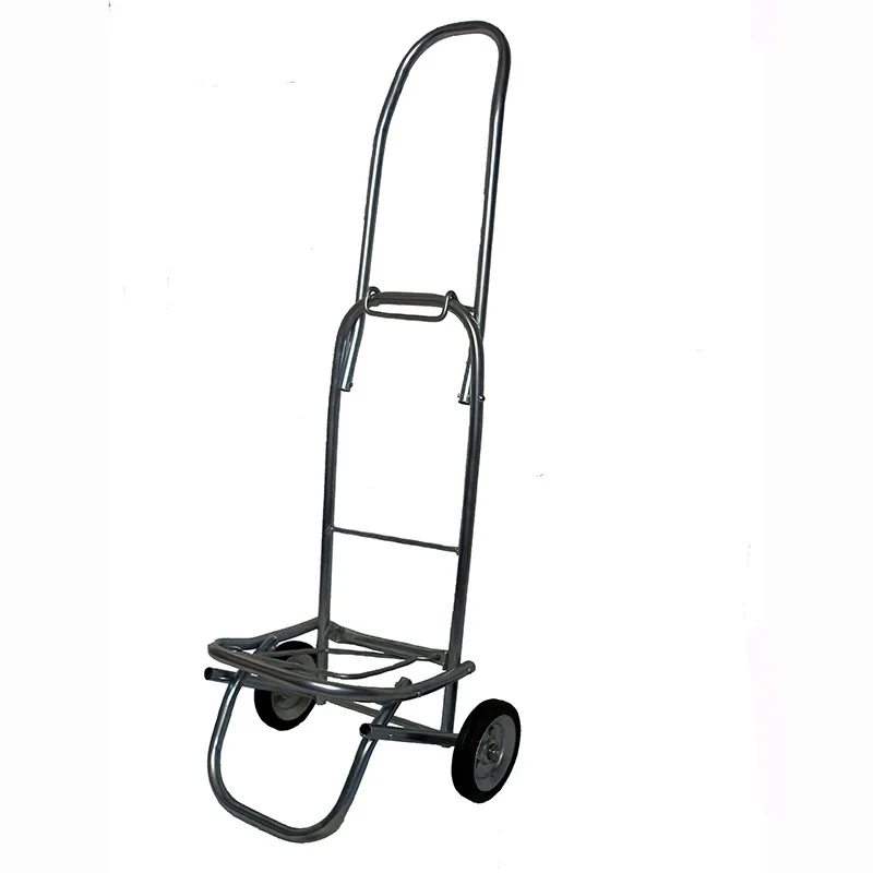 Тележка хозяйственная с колесом и подшипником нагрузки до 35 кг 120 мм (ТМАО-120)