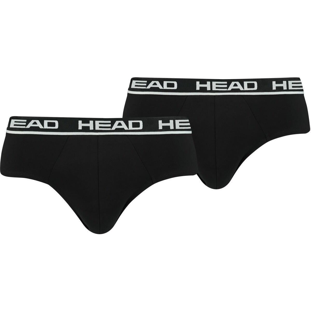 Трусы брифы Head BOXER BRIEF 2P 100001753-002 2 шт. S Черный (56917-45)