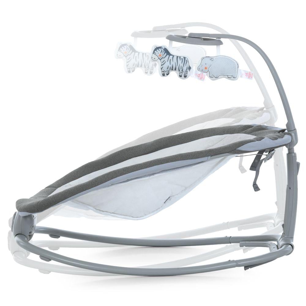 Дитячий заколисуючий центр-шезлонг Mastela Сірий (6601) - фото 4