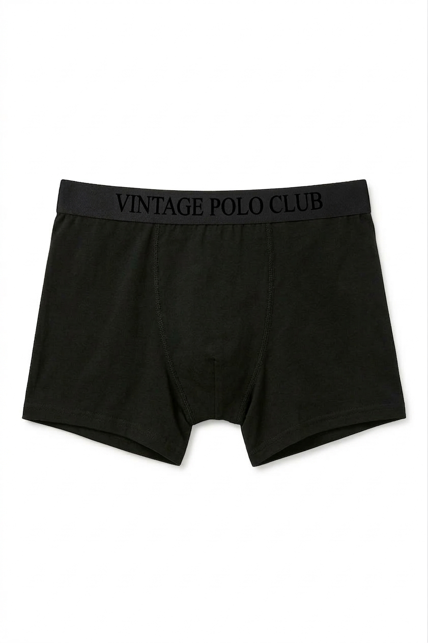 Трусы боксеры мужские Vintage Polo Club L Черный (654654546)