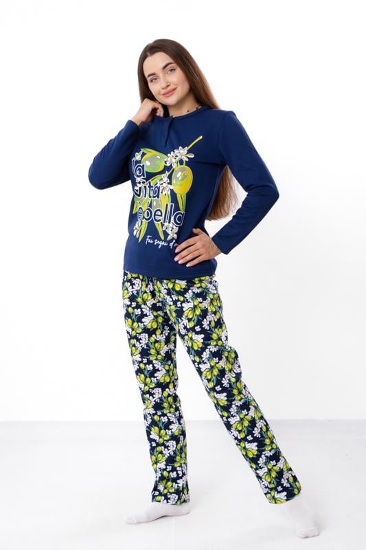 Піжама жіноча утеплена Носи своє кофта та штани р. 50 Темно-синій (8240-024-33)