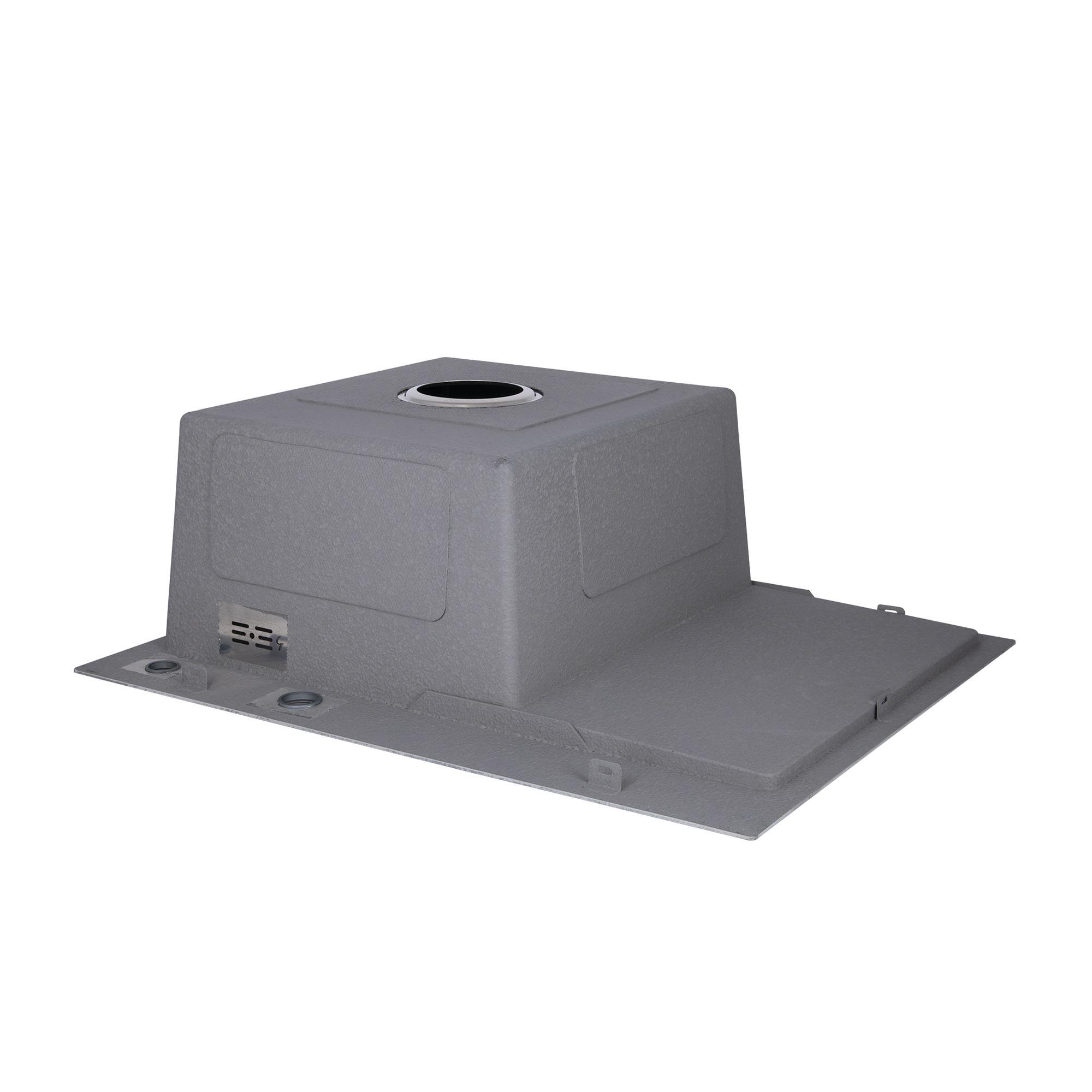 Мийка для кухні інтегрована Lidz Handmade H6350R Brushed Steel крило праворуч з дозатором 3/1 мм (31022575) - фото 3