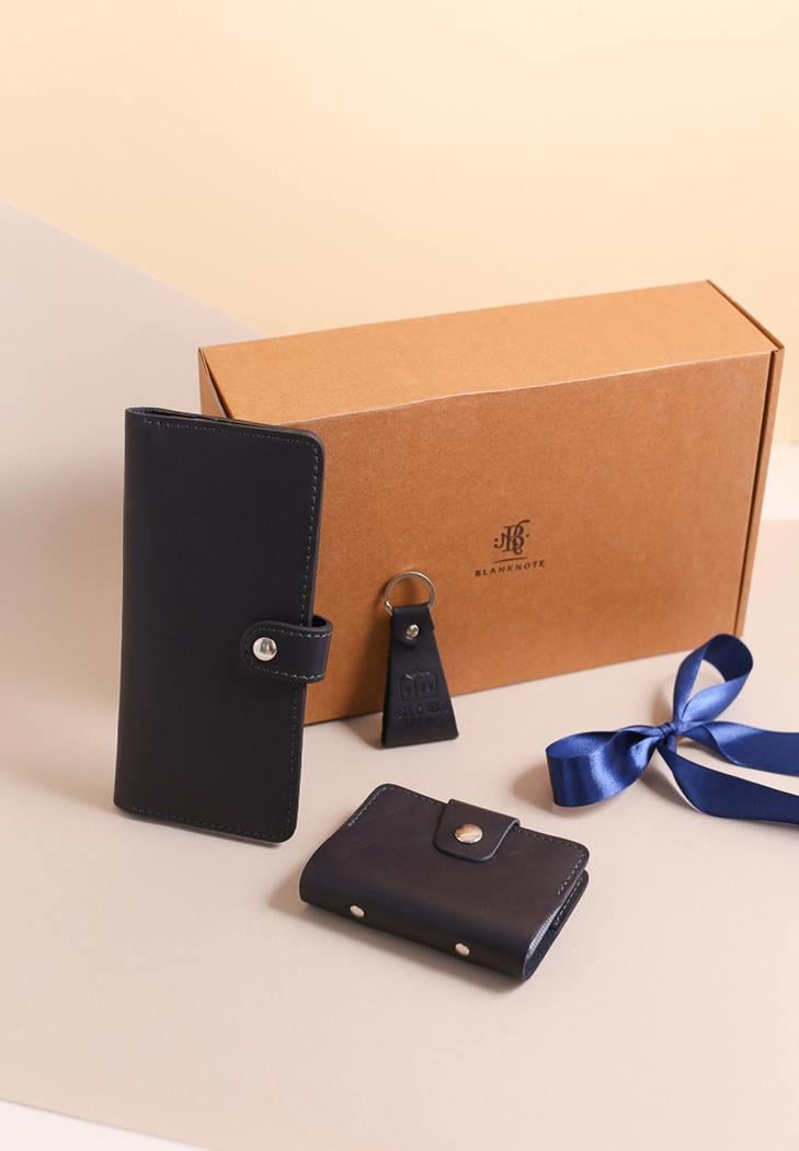 Набор кожаных аксессуаров Кейптаун (A-027311)