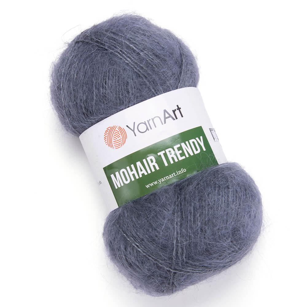 Пряжа YarnArt Mohair Trendy 114 Серый (6209)
