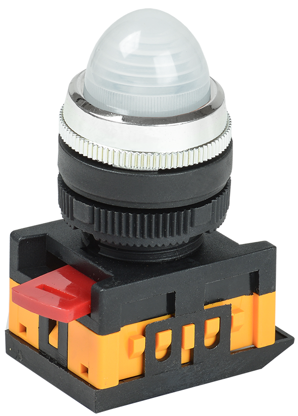 Лампа сигнальная УЕК AL-22 22 мм 240 V AC Белый неон (BLS20-AL-K01) Лампа сигнальная УЕК AL-22 22 мм 240 V AC Белый неон (BLS20-AL-K01)