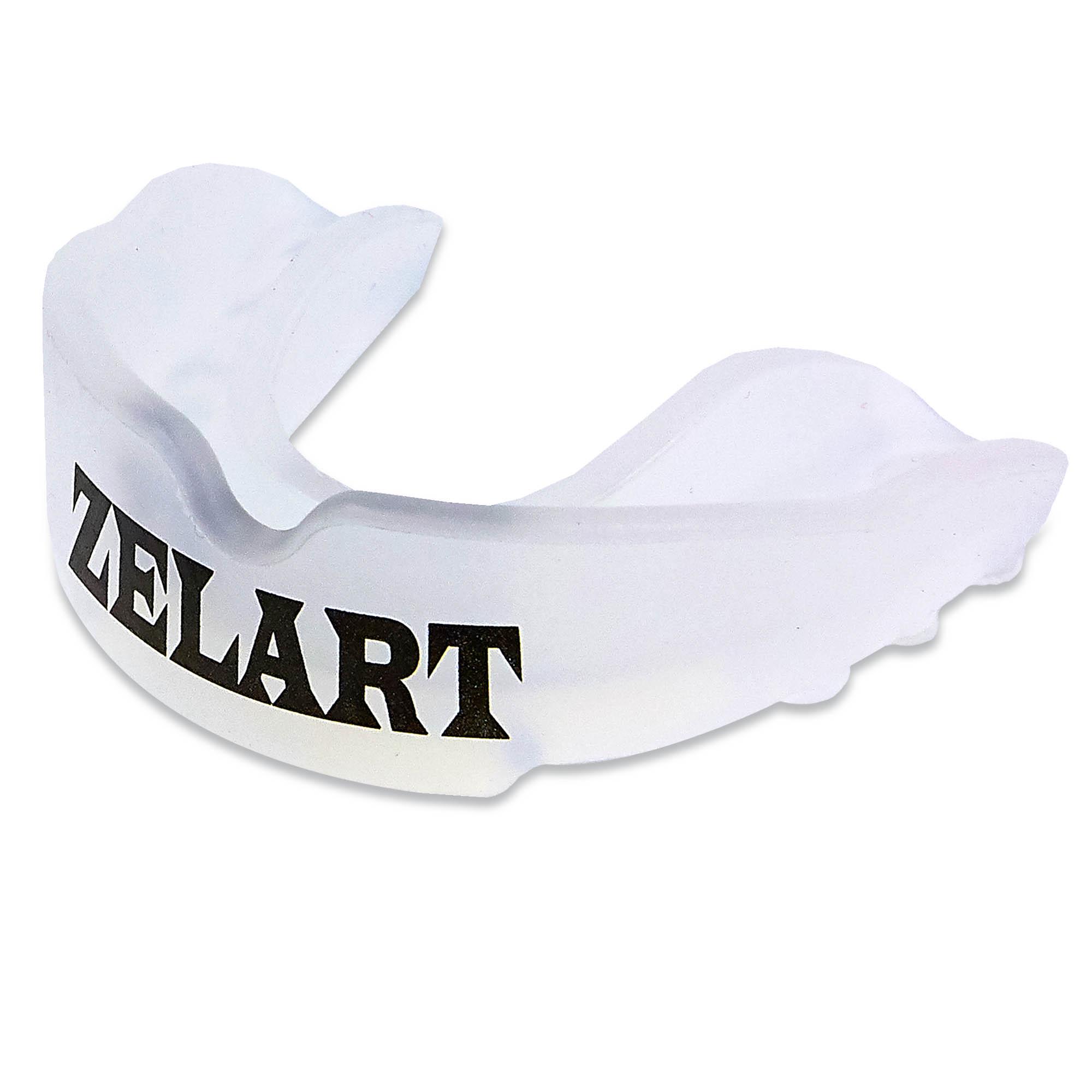 Капа боксерська однощелепна Zelart BO-3604-S Білий