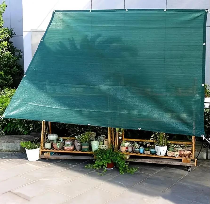 Сетка затеняющая 90% с люверсами 1,5х5 м. Зеленый - фото 7 Сетка затеняющая 90% с люверсами 1,5х5 м. Зеленый - фото 7