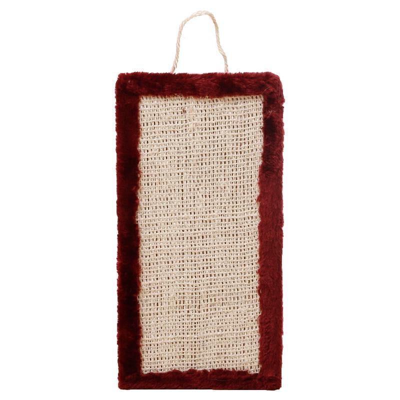 Когтеточка для кота Taotaopets 076603 Red дряпка плоская доска 40x20x1 см Когтеточка для кота Taotaopets 076603 Red дряпка плоская доска 40x20x1 см