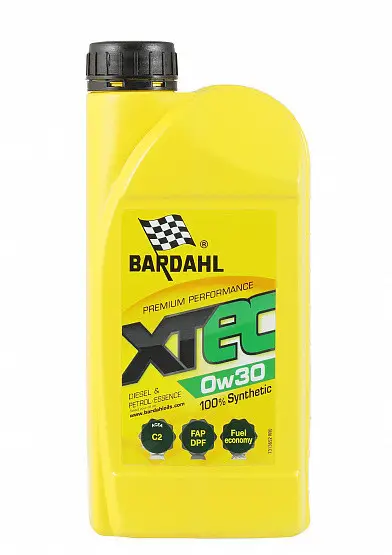 Моторное масло Bardahl XTEC 0W30 1 л C2 PSA B71-2312