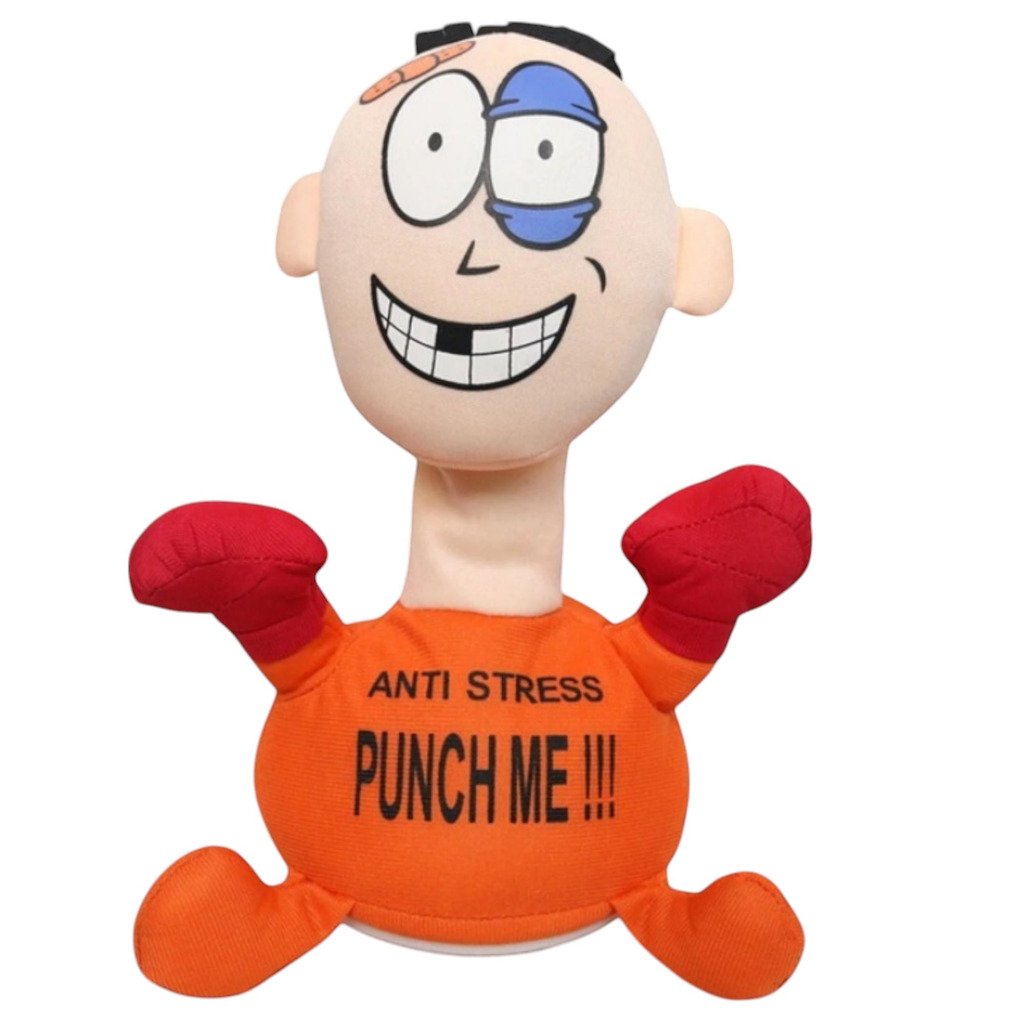 Игрушка антистресс Punch Me с музыкой и присосками Orange (G_Punch Me Orange)