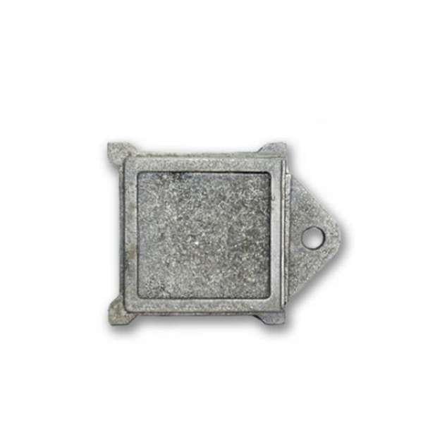 Задвижка чугунная печная Булат 265х190 мм квадратная