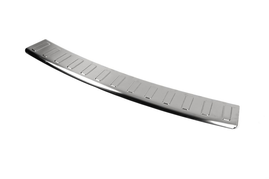 Накладки на задний бампер Матовая Omsa Line для Mercedes ML W164 нержавеющая сталь Хром