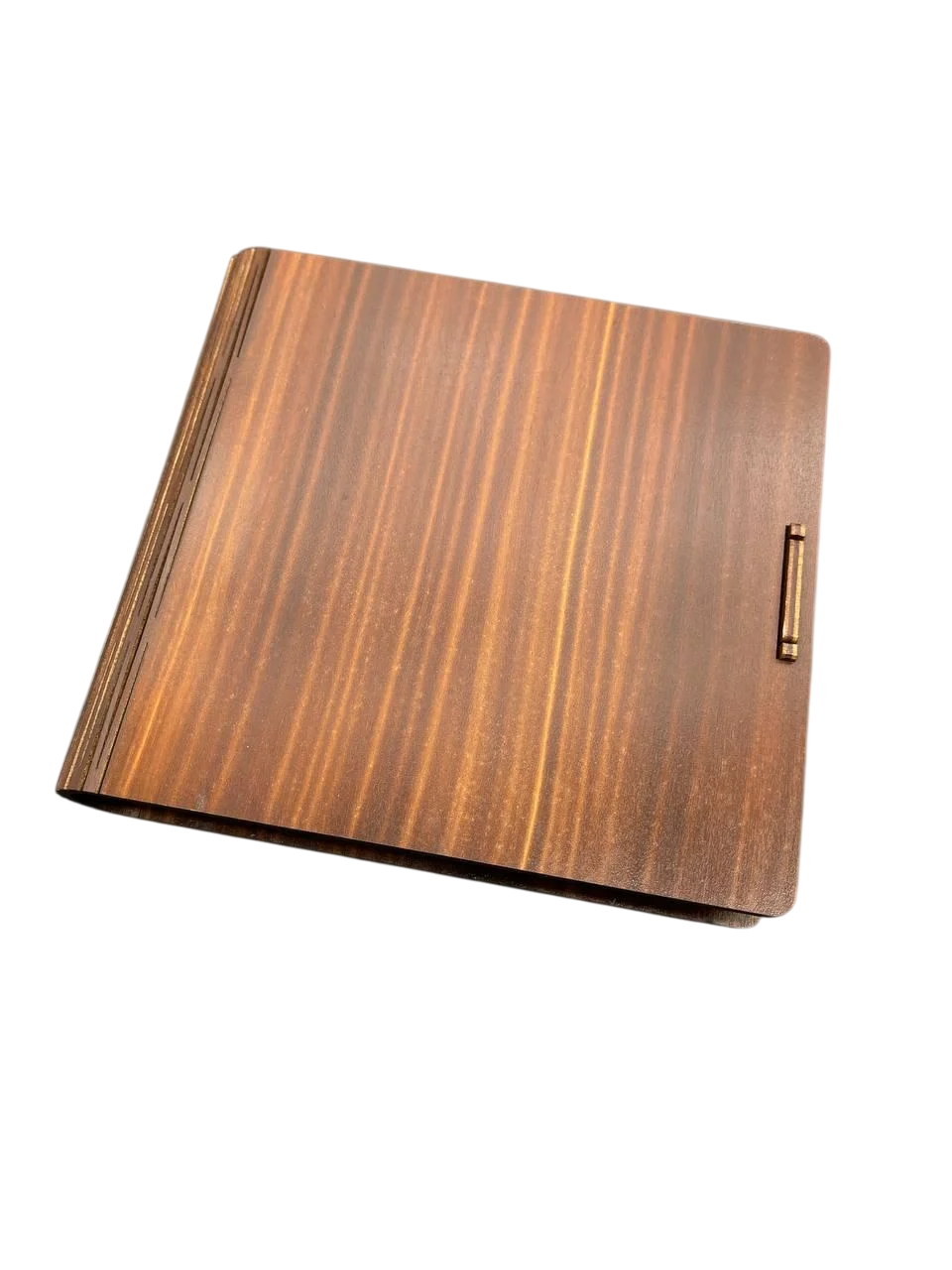 Шкатулка-купюрница тонированная деревянная 22,5х21х3,5 см Яблоня (KF-017-72)