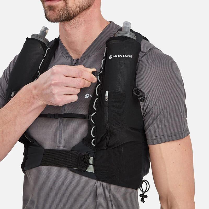 Спортивний рюкзак-жилет Montane Gecko Vp 12+ л L Black (PGP12BLAN15) - фото 10