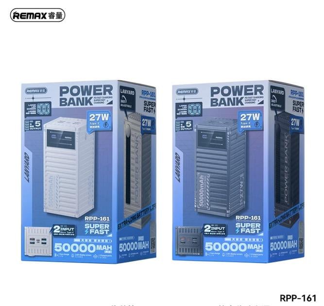 Повербанк Remax зі швидкою зарядкою 22,5 W/50000 mAh - фото 7 Повербанк Remax зі швидкою зарядкою 22,5 W/50000 mAh - фото 7