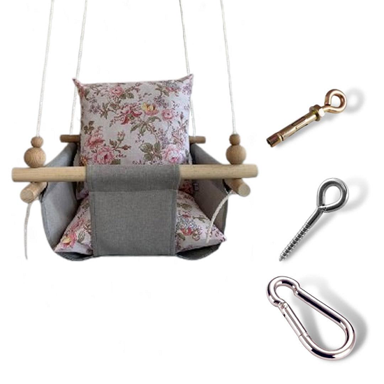 Дитяча гойдалка Infancy Прованс Сірий (9882560)