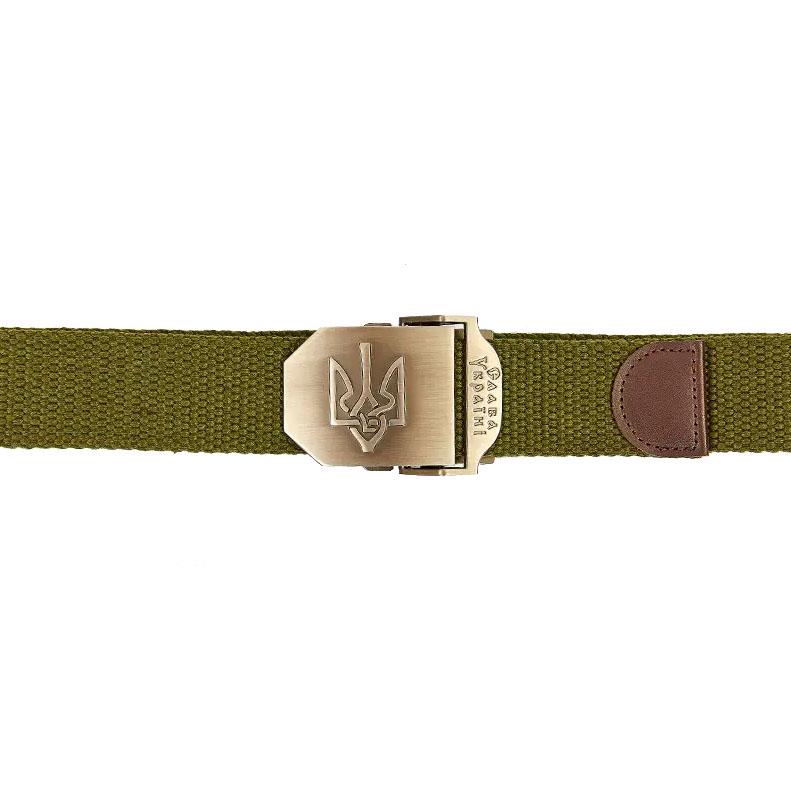 Ремінь Україна SP-Sport Tactical Belt (TY-6663) 120x3,5см Оливковий — фото 3