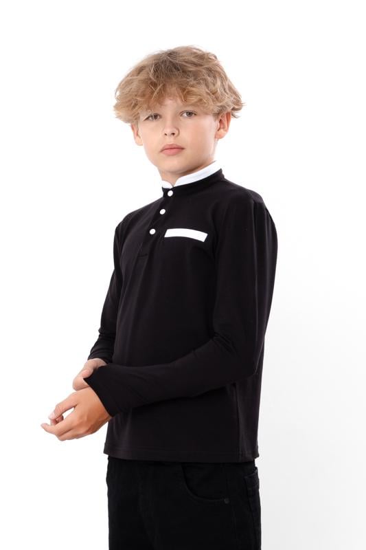 Джемпер для хлопчика Носи Своє 140 см Чорний (6290-052)