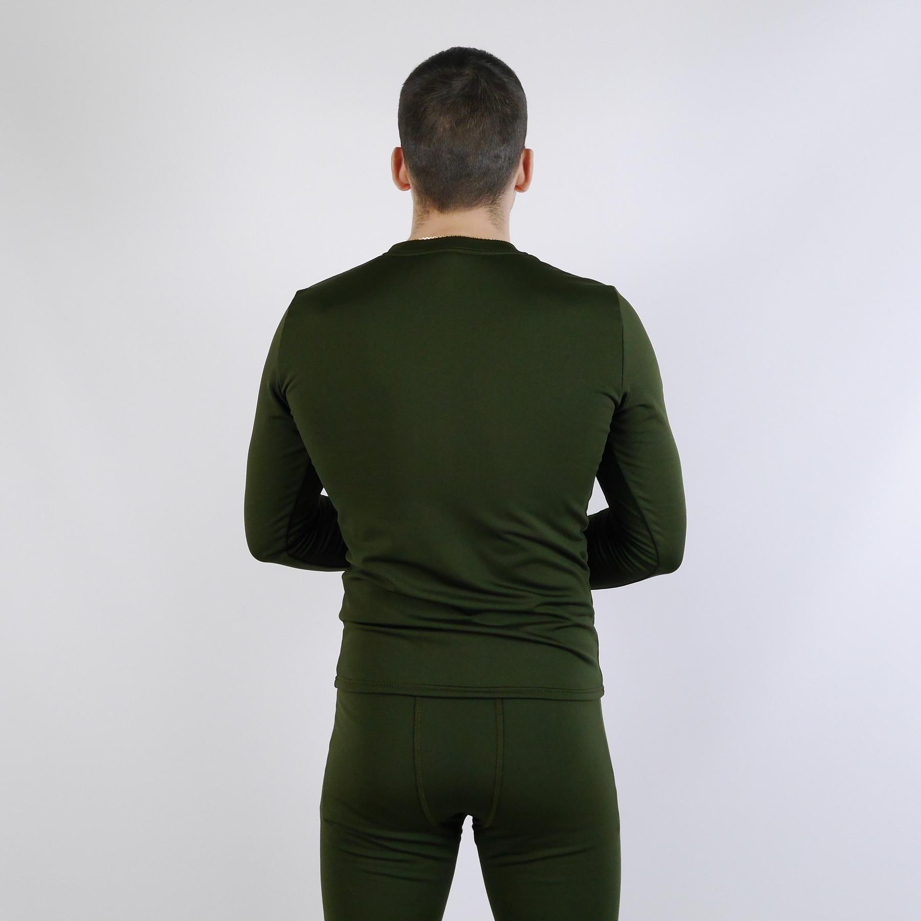 Комплект термобелья на флисе XXXL Оливковый (1144-XXXL) - фото 9 Комплект термобелья на флисе XXXL Оливковый (1144-XXXL) - фото 9