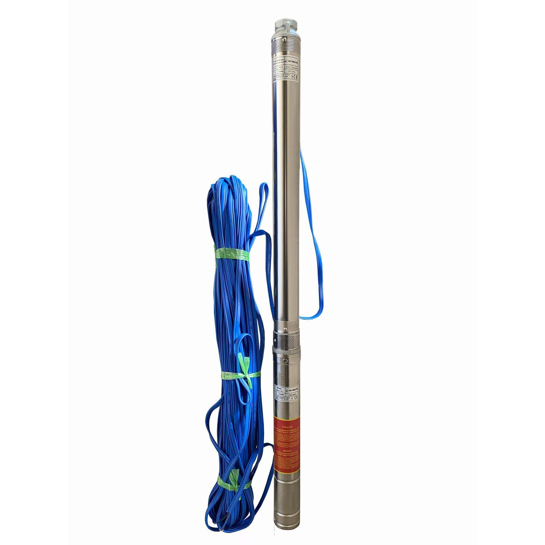 Скважинный насос Optima PM 3SDm2,5/20 с кабелем 70 м (19672)