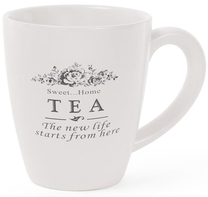 Кружка керамическая Sweet Home TEA 300 мл большая (BD-875-349)