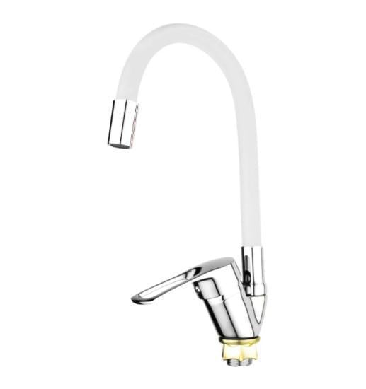 Смеситель для кухни MIXXUS FANY 011 Nut Refl White (MI6289) Смеситель для кухни MIXXUS FANY 011 Nut Refl White (MI6289)