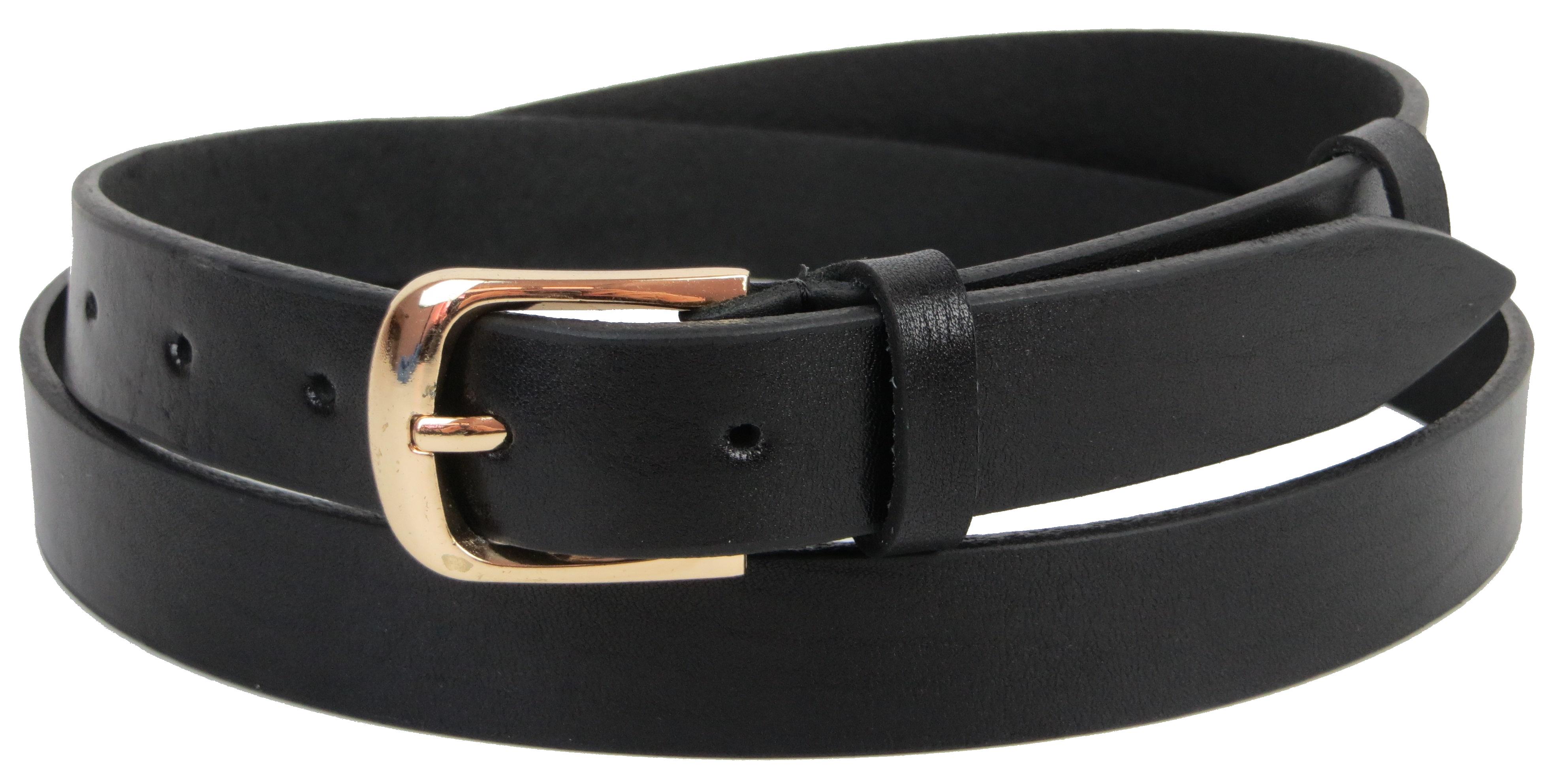 Женский ремень Skipper кожаный Черный (1398-25)
