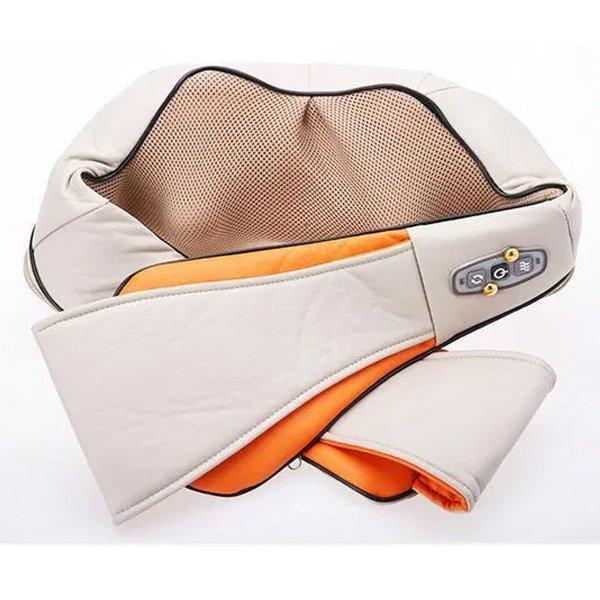 Масажер роликовий для шиї і спини Massager of Neck Kneading з інфрачервоним прогріванням (MASA SPI SHE) - фото 3