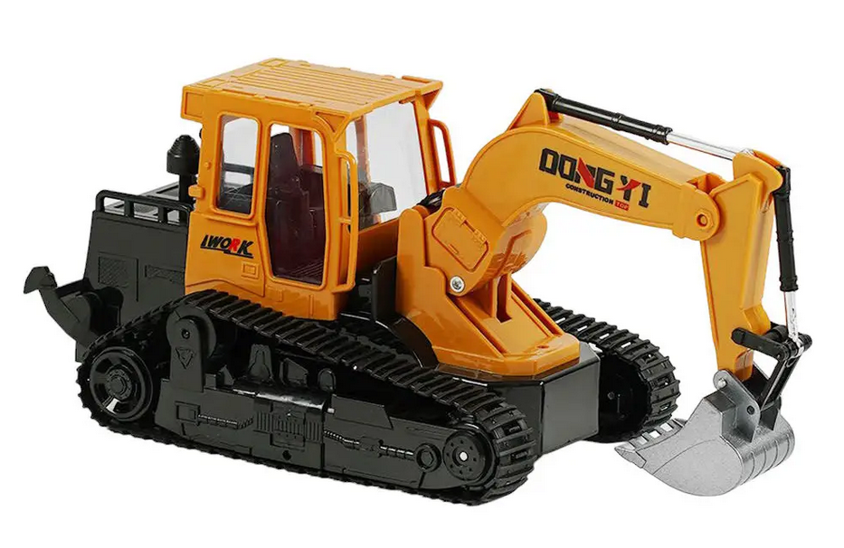 Экскаватор на радиоуправлении A 8863-73 подсветка/звук/в коробке/аккумулятор 3,7V