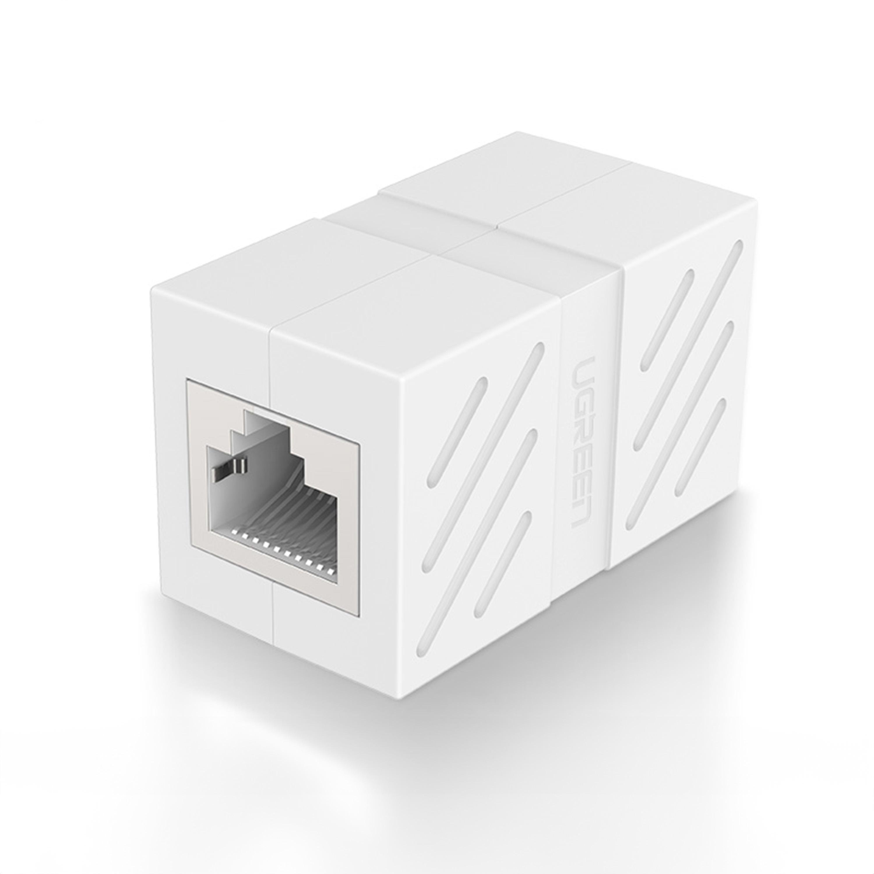 Интернет-соединитель UGREEN Cat.6 FTP 1000 Мбит/с 250 МГц RJ45 LAN RJ 45 Ethernet Keystone Белый (20311)