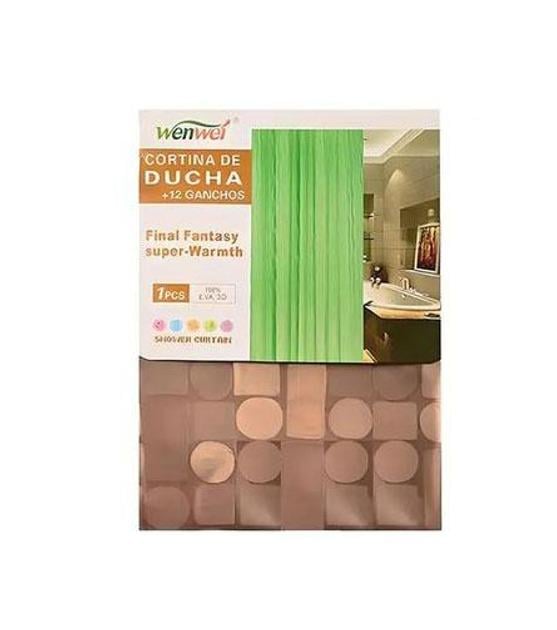 Штора в ванную HOME 180х180 см (R15346)
