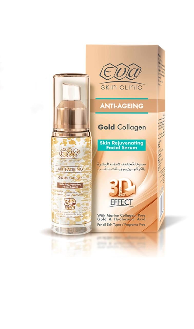 Сироватка для обличчя Eva Skin clinic Gold Collagen