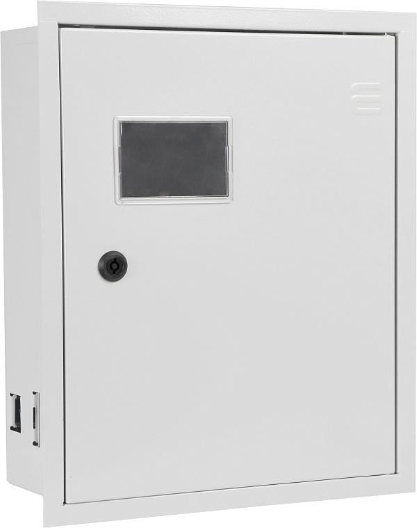 Корпус металлический АСКО-УКРЕМ Light UBox под 3-ф счетчик 27 модулей 464,7x385x145 мм встроенный IP31 с замком (A0260030011)