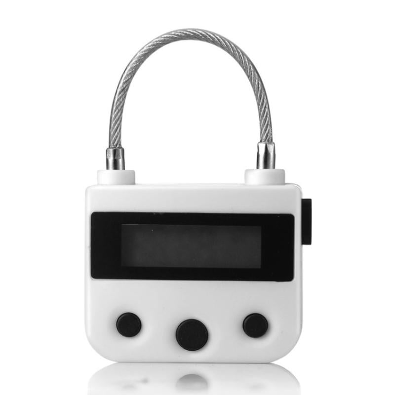 Замок электронный Electronic Time Locker для бондажа и поясов верности Белый