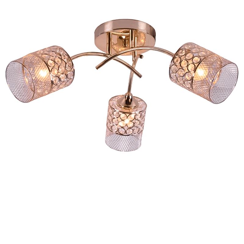 Люстра потолочная Light House SX-16025/3 FGD на три лампы Золото