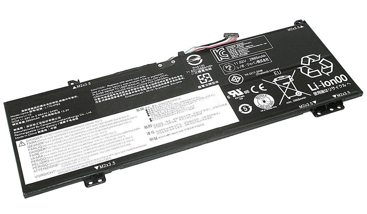 Аккумулятор для ноутбука Lenovo IdeaPad L17C4PB2 530S-14IKB 11,52 V 2964 mAh (081896)