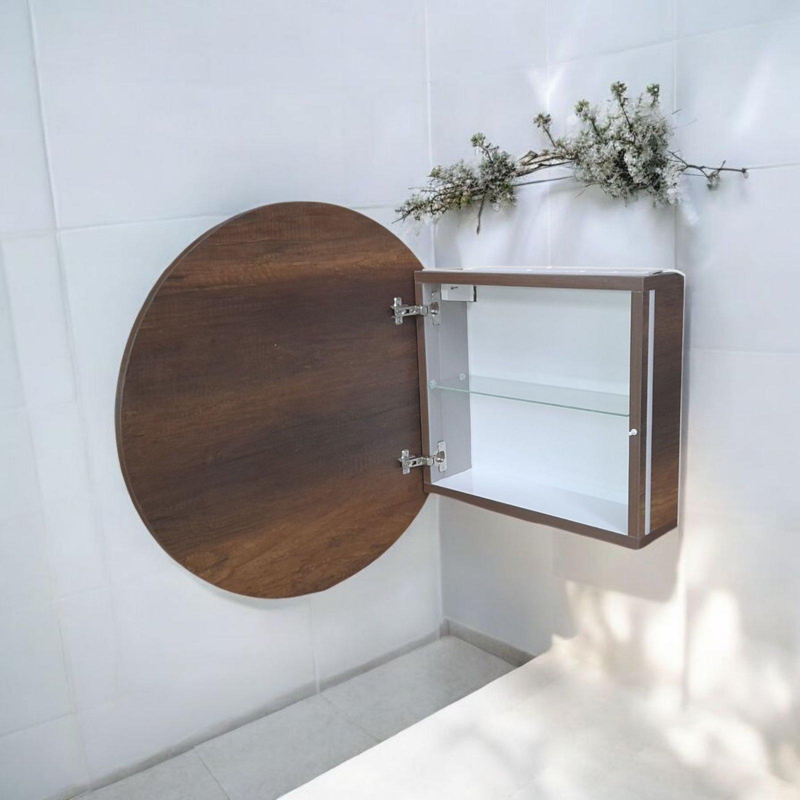 Зеркальный шкаф для ванной комнаты Plastic У-5 Лами 4550 velur (2387) - фото 12 Зеркальный шкаф для ванной комнаты Plastic У-5 Лами 4550 velur (2387) - фото 12