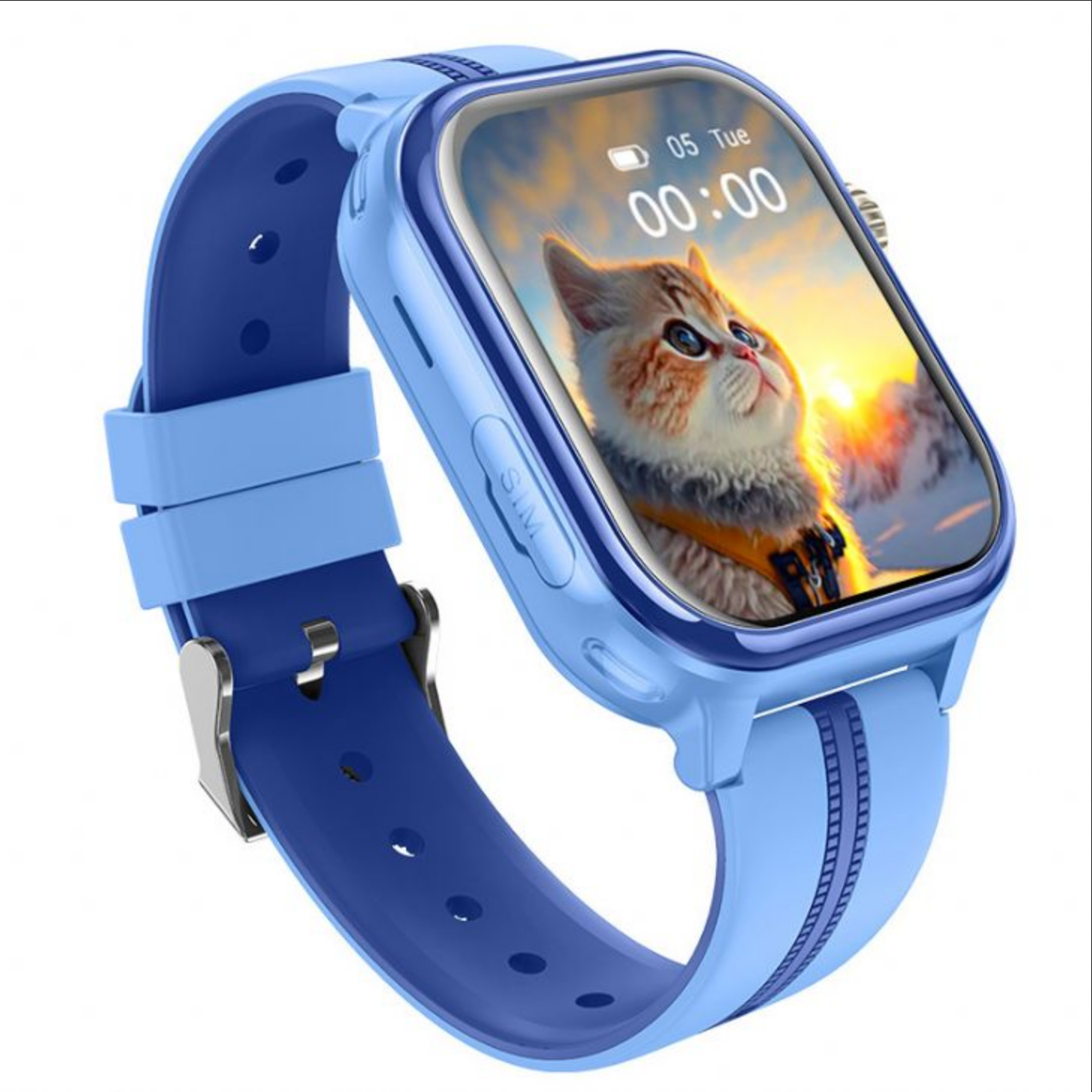 Смарт-годинник з GPS для дітей Wonlex KT39 16GB Blue — фото 4