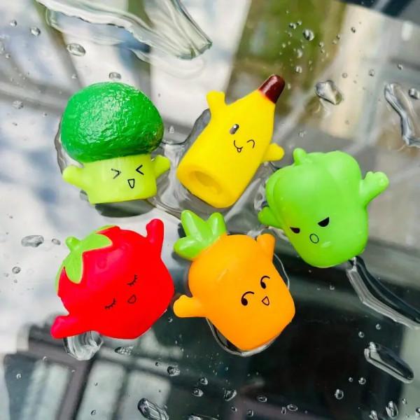 Набір ігровий пальчиковий театр овочі/фрукти 5 шт. - фото 3 Набір ігровий пальчиковий театр овочі/фрукти 5 шт. - фото 3