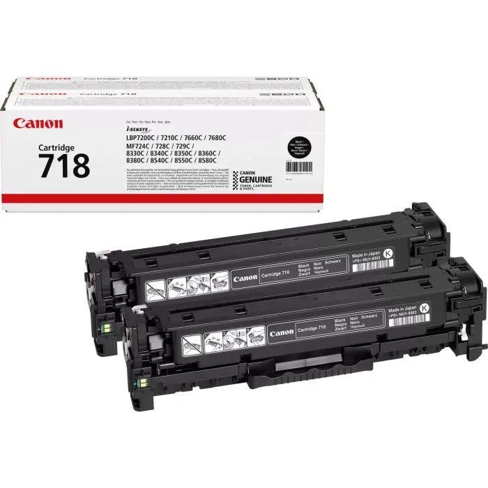Картридж Canon 718 Black Double pack (2662B005) Картридж Canon 718 Black Double pack (2662B005)